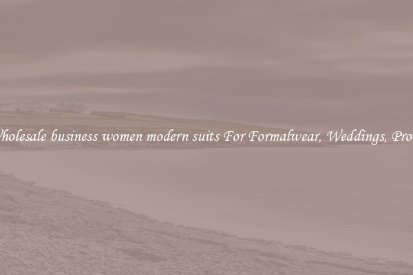 Wholesale business women modern suits For Formalwear, Weddings, Proms