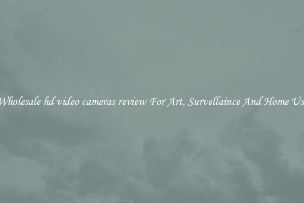 Wholesale hd video cameras review For Art, Survellaince And Home Use