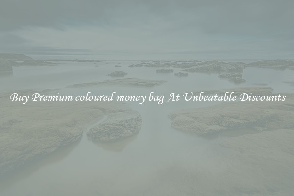 Buy Premium coloured money bag At Unbeatable Discounts